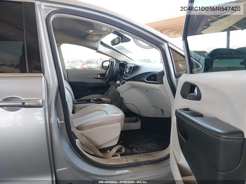 2021 Chrysler Voyager Lxi VIN: 2C4RC1DG5MR547420 Lot: 45560503
