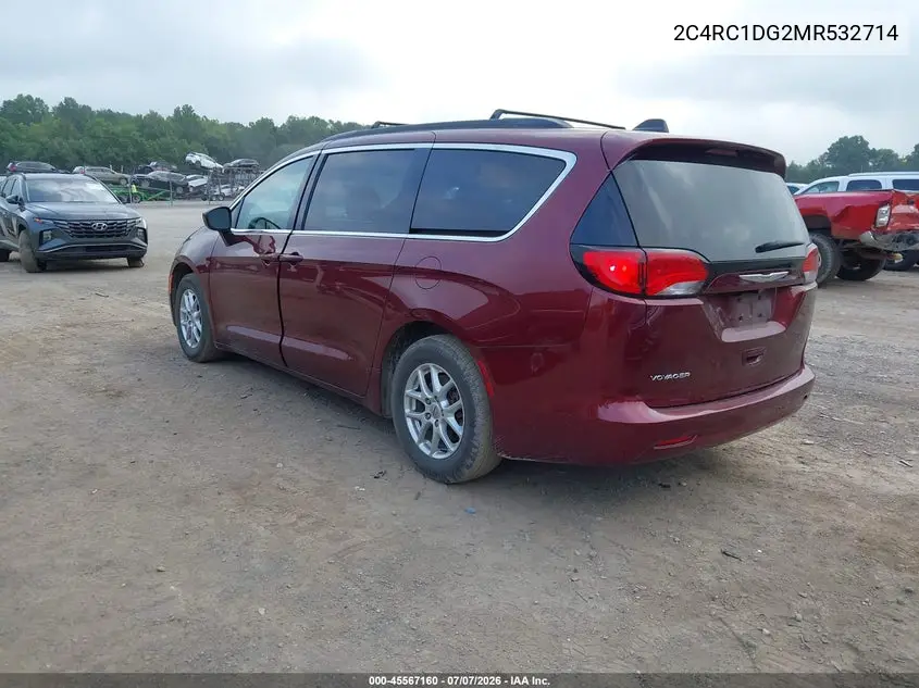 2021 Chrysler Voyager Lxi VIN: 2C4RC1DG2MR532714 Lot: 45567160