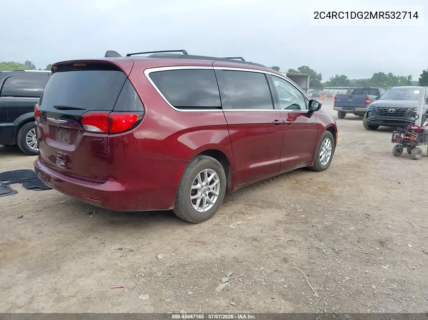 2021 Chrysler Voyager Lxi VIN: 2C4RC1DG2MR532714 Lot: 45567160