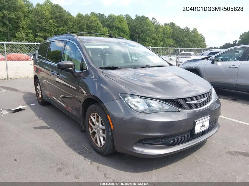 2021 Chrysler Voyager Lxi VIN: 2C4RC1DG3MR505828 Lot: 45590917