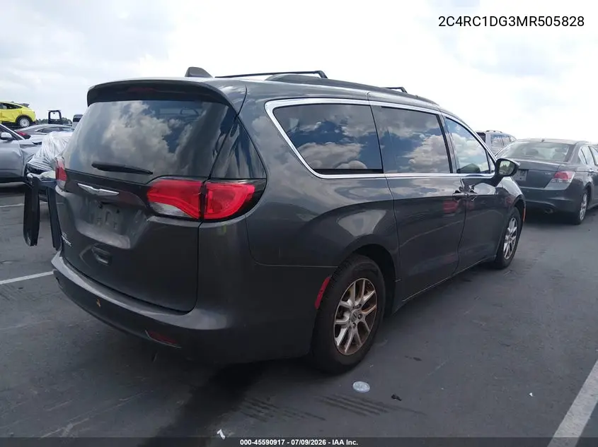 2021 Chrysler Voyager Lxi VIN: 2C4RC1DG3MR505828 Lot: 45590917
