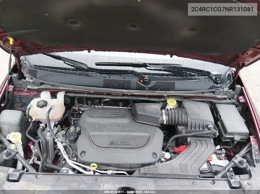 2022 Chrysler Voyager Lx VIN: 2C4RC1CG7NR131081 Lot: 45154511