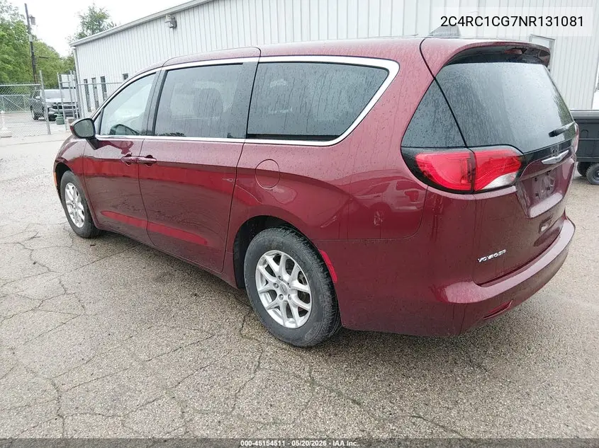 2022 Chrysler Voyager Lx VIN: 2C4RC1CG7NR131081 Lot: 45154511