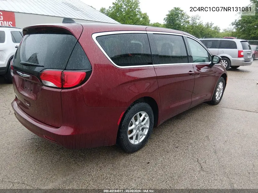 2022 Chrysler Voyager Lx VIN: 2C4RC1CG7NR131081 Lot: 45154511