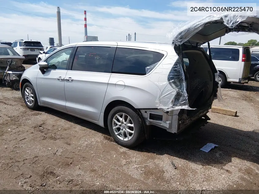 2022 Chrysler Voyager Lx VIN: 2C4RC1CG6NR225470 Lot: 45231234