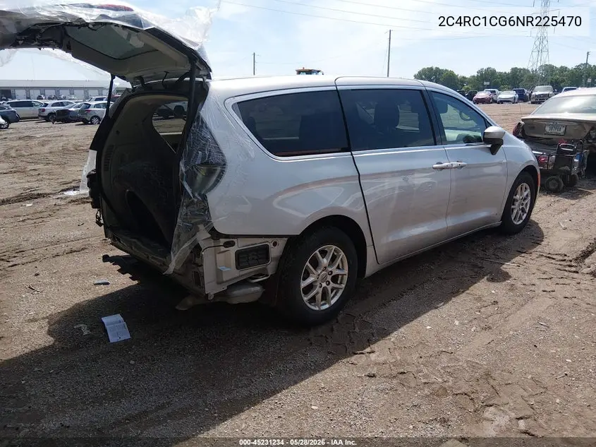 2022 Chrysler Voyager Lx VIN: 2C4RC1CG6NR225470 Lot: 45231234