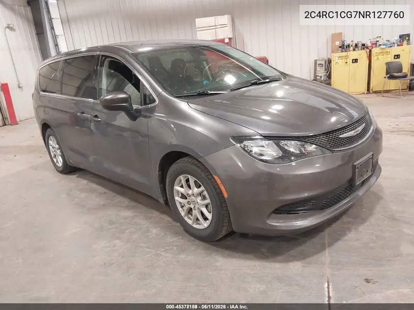 2022 Chrysler Voyager Lx VIN: 2C4RC1CG7NR127760 Lot: 45377159
