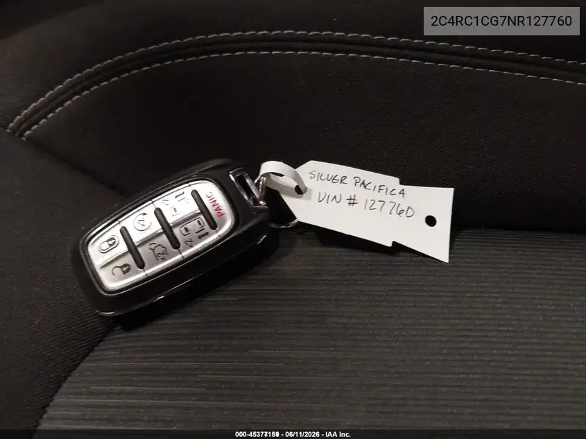 2022 Chrysler Voyager Lx VIN: 2C4RC1CG7NR127760 Lot: 45377159