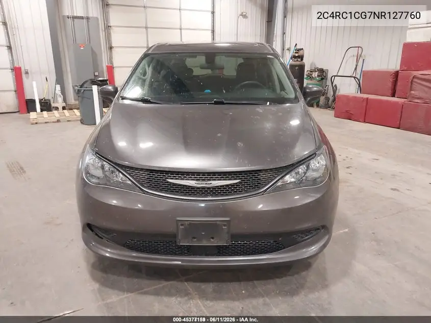 2022 Chrysler Voyager Lx VIN: 2C4RC1CG7NR127760 Lot: 45377159