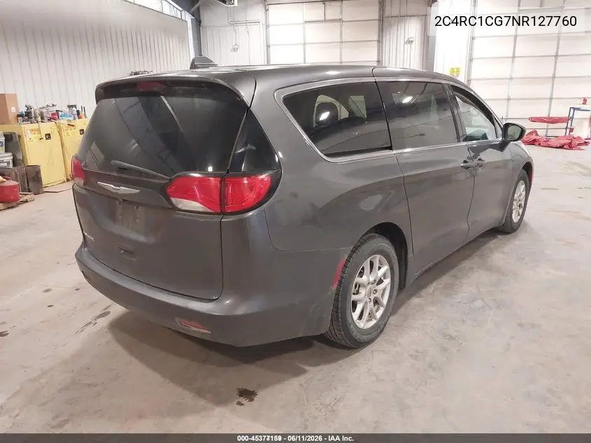 2022 Chrysler Voyager Lx VIN: 2C4RC1CG7NR127760 Lot: 45377159