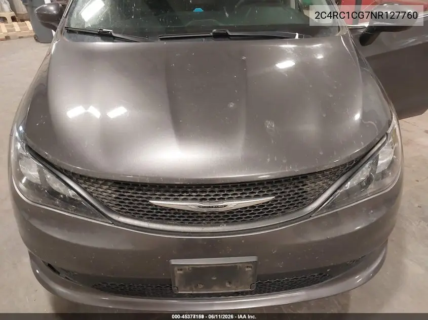 2022 Chrysler Voyager Lx VIN: 2C4RC1CG7NR127760 Lot: 45377159
