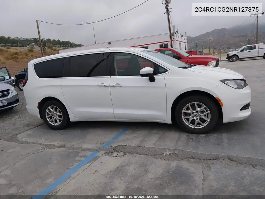 2022 Chrysler Voyager Lx VIN: 2C4RC1CG2NR127875 Lot: 45381888