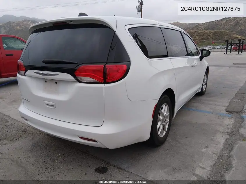 2022 Chrysler Voyager Lx VIN: 2C4RC1CG2NR127875 Lot: 45381888