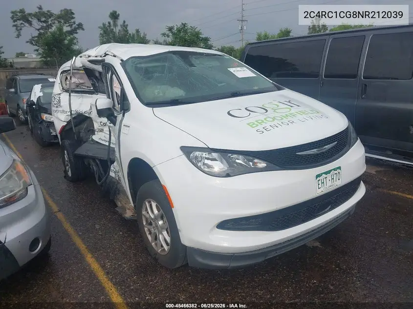 2022 Chrysler Voyager Lx VIN: 2C4RC1CG8NR212039 Lot: 45466382