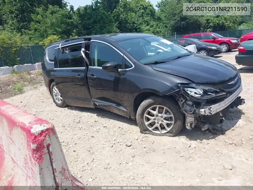 2022 Chrysler Voyager Lx VIN: 2C4RC1CG1NR211590 Lot: 45499454