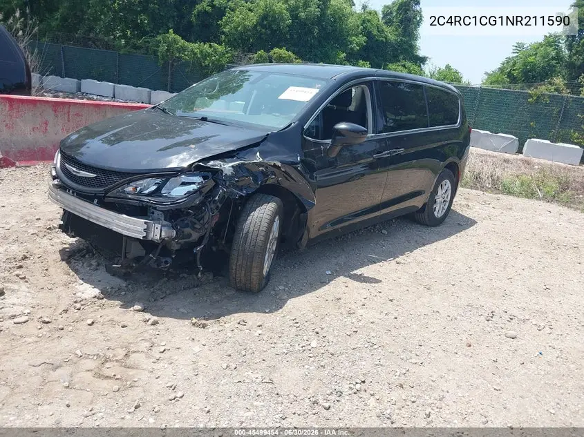 2022 Chrysler Voyager Lx VIN: 2C4RC1CG1NR211590 Lot: 45499454