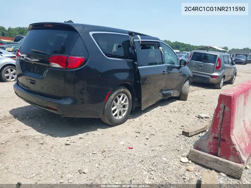 2022 Chrysler Voyager Lx VIN: 2C4RC1CG1NR211590 Lot: 45499454