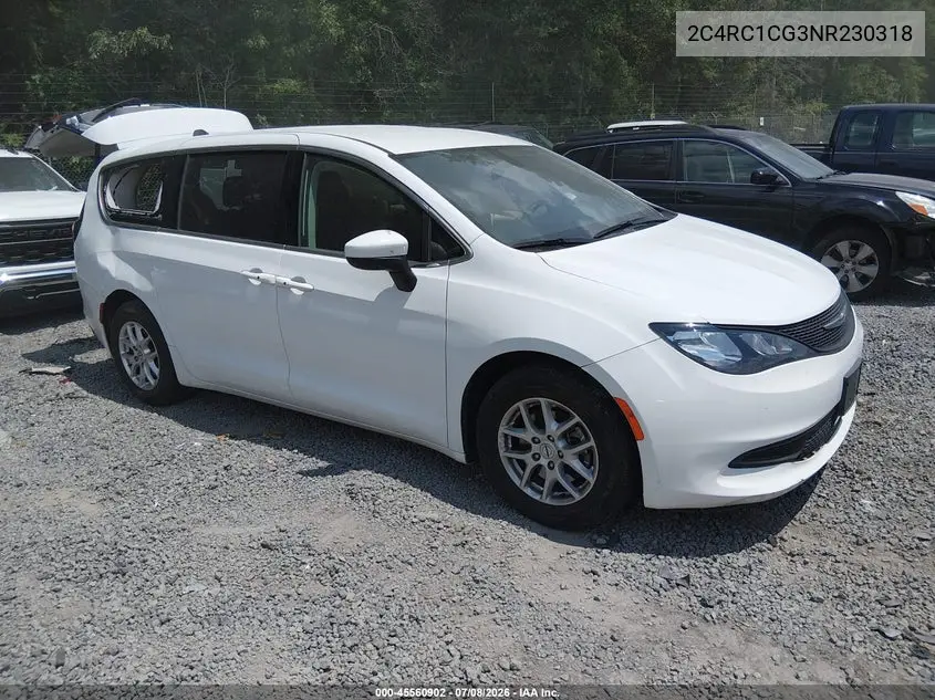 2022 Chrysler Voyager Lx VIN: 2C4RC1CG3NR230318 Lot: 45560902