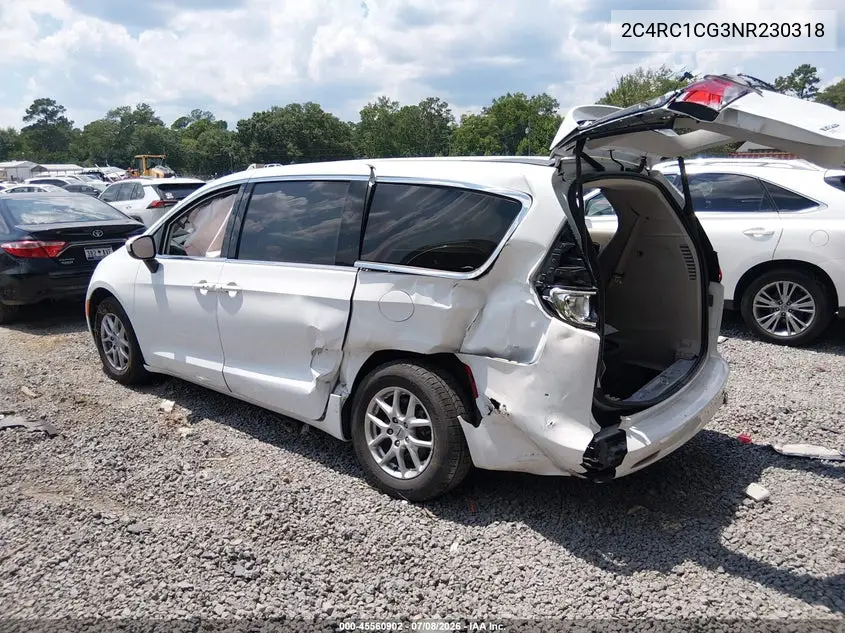 2022 Chrysler Voyager Lx VIN: 2C4RC1CG3NR230318 Lot: 45560902