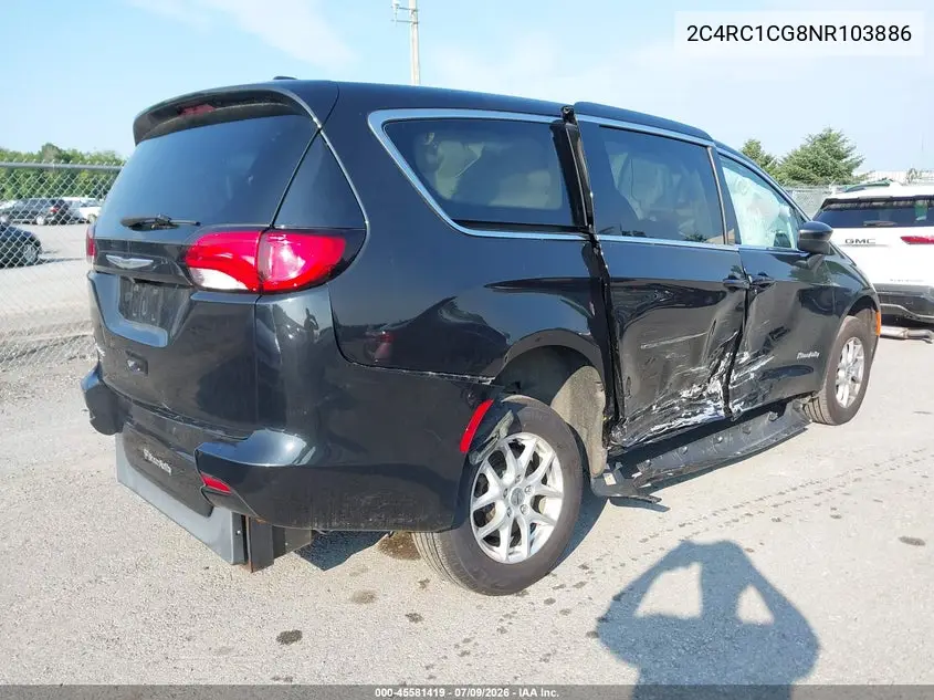 2022 Chrysler Voyager Lx VIN: 2C4RC1CG8NR103886 Lot: 45581419