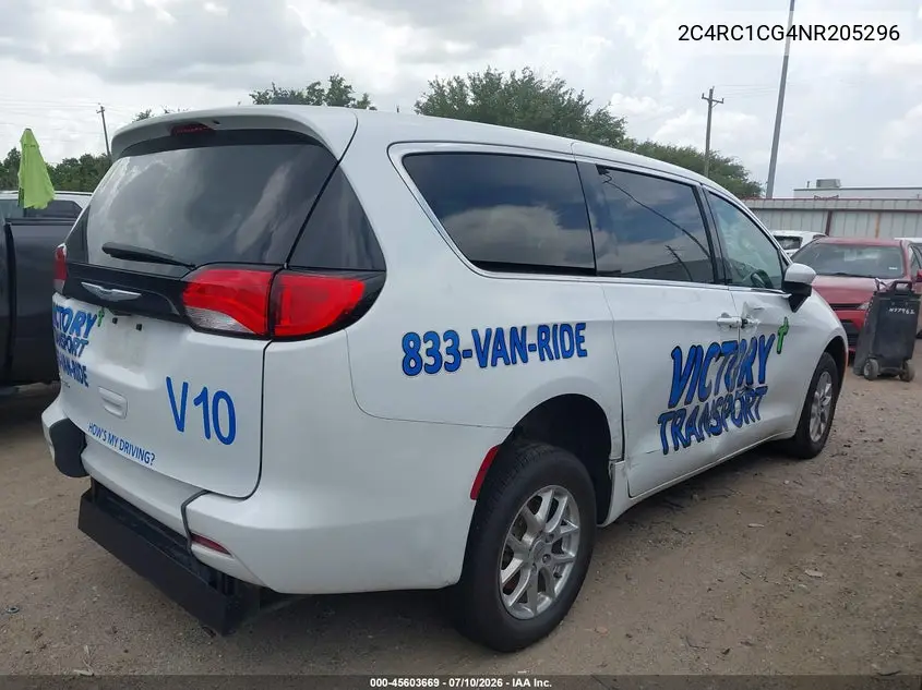 2022 Chrysler Voyager Lx VIN: 2C4RC1CG4NR205296 Lot: 45603669