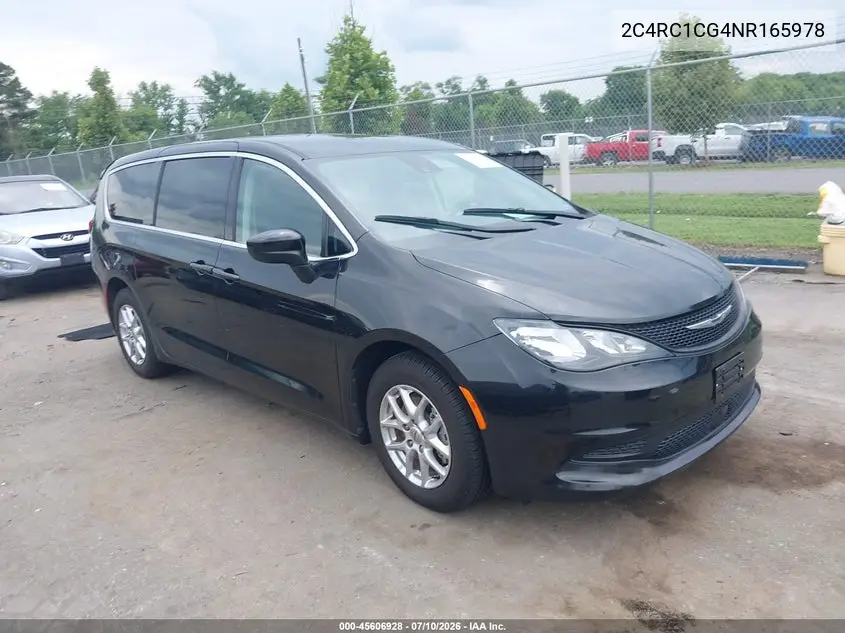 2022 Chrysler Voyager Lx VIN: 2C4RC1CG4NR165978 Lot: 45606928