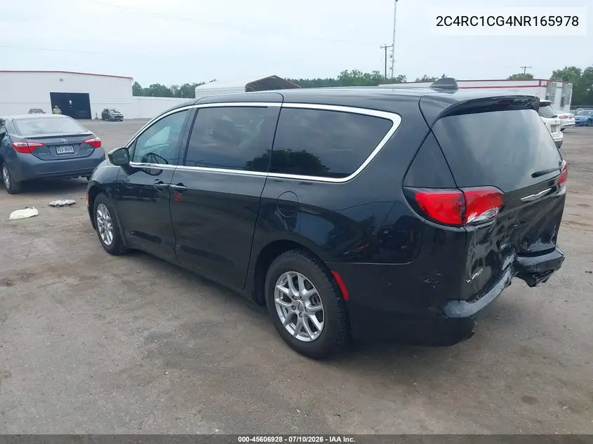 2022 Chrysler Voyager Lx VIN: 2C4RC1CG4NR165978 Lot: 45606928