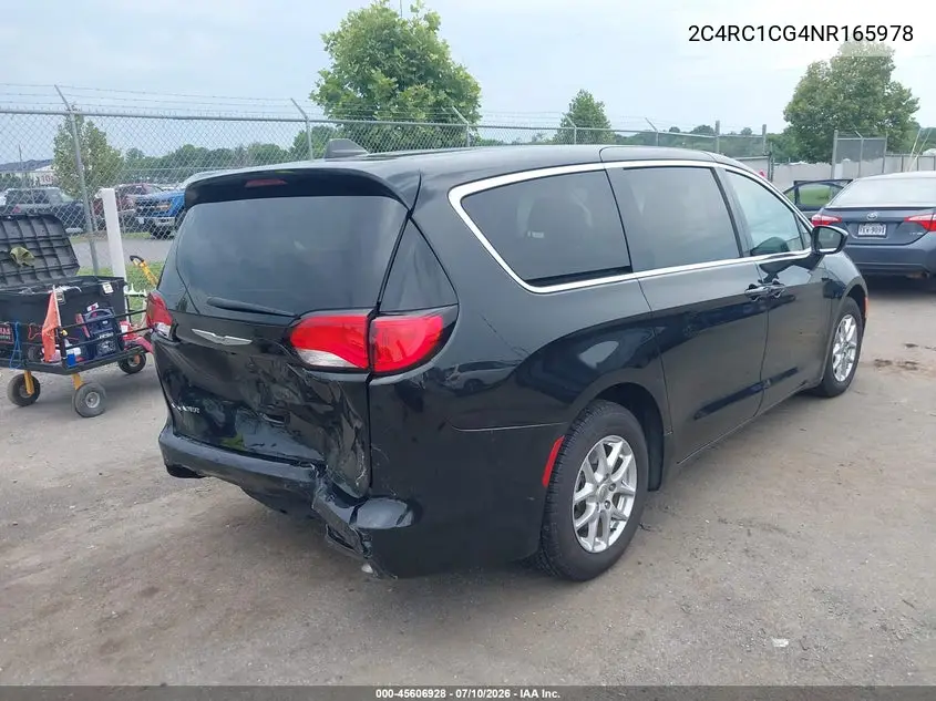 2022 Chrysler Voyager Lx VIN: 2C4RC1CG4NR165978 Lot: 45606928