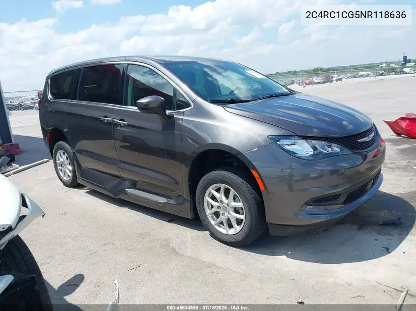 2022 Chrysler Voyager Lx VIN: 2C4RC1CG5NR118636 Lot: 45634550