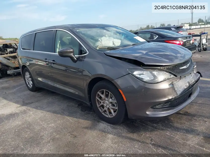 2022 Chrysler Voyager Lx VIN: 2C4RC1CG8NR204135 Lot: 45637271