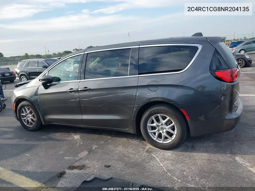 2022 Chrysler Voyager Lx VIN: 2C4RC1CG8NR204135 Lot: 45637271