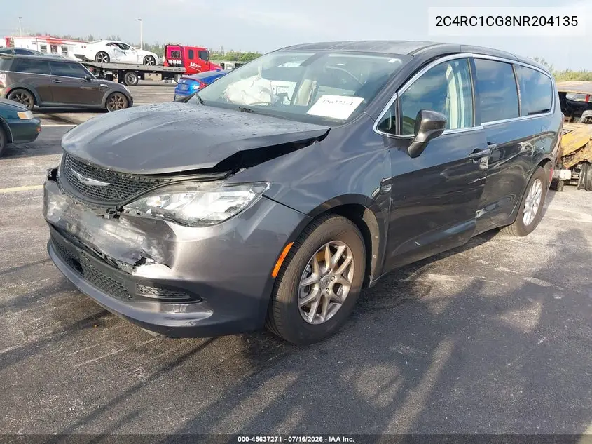 2022 Chrysler Voyager Lx VIN: 2C4RC1CG8NR204135 Lot: 45637271