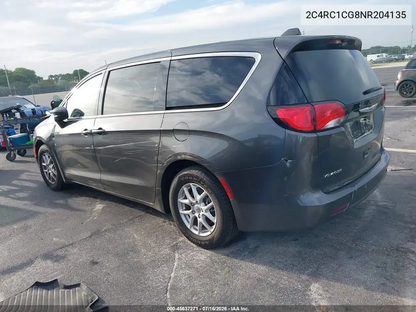2022 Chrysler Voyager Lx VIN: 2C4RC1CG8NR204135 Lot: 45637271