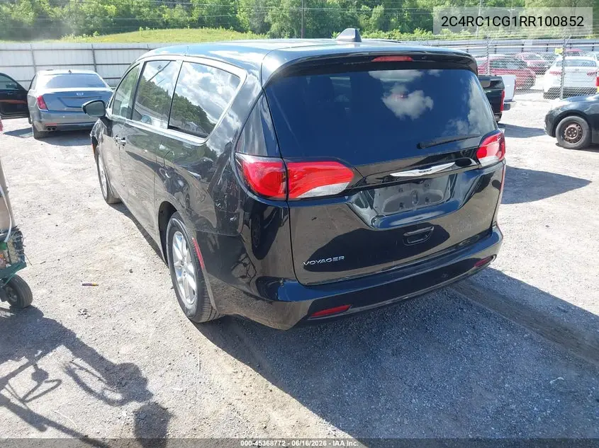 2024 Chrysler Voyager Lx VIN: 2C4RC1CG1RR100852 Lot: 45368772