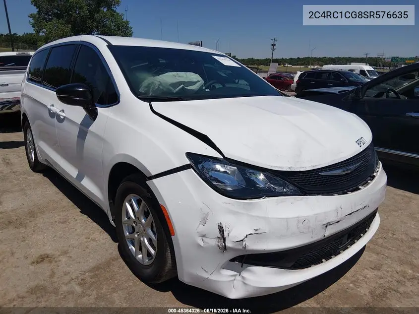 2025 Chrysler Voyager Lx VIN: 2C4RC1CG8SR576635 Lot: 45364326