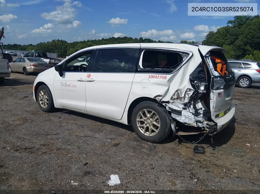 2025 Chrysler Voyager Lx VIN: 2C4RC1CG3SR525074 Lot: 45392099