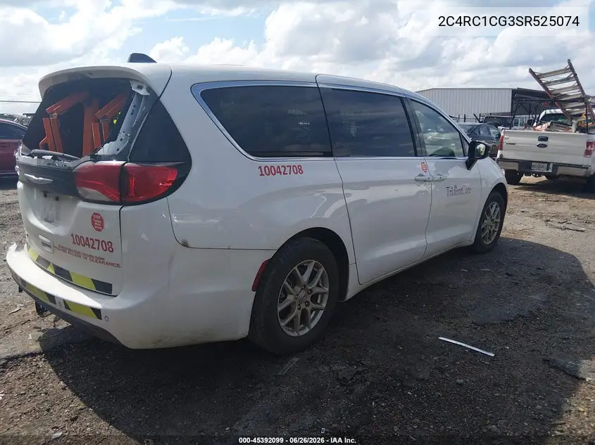2025 Chrysler Voyager Lx VIN: 2C4RC1CG3SR525074 Lot: 45392099