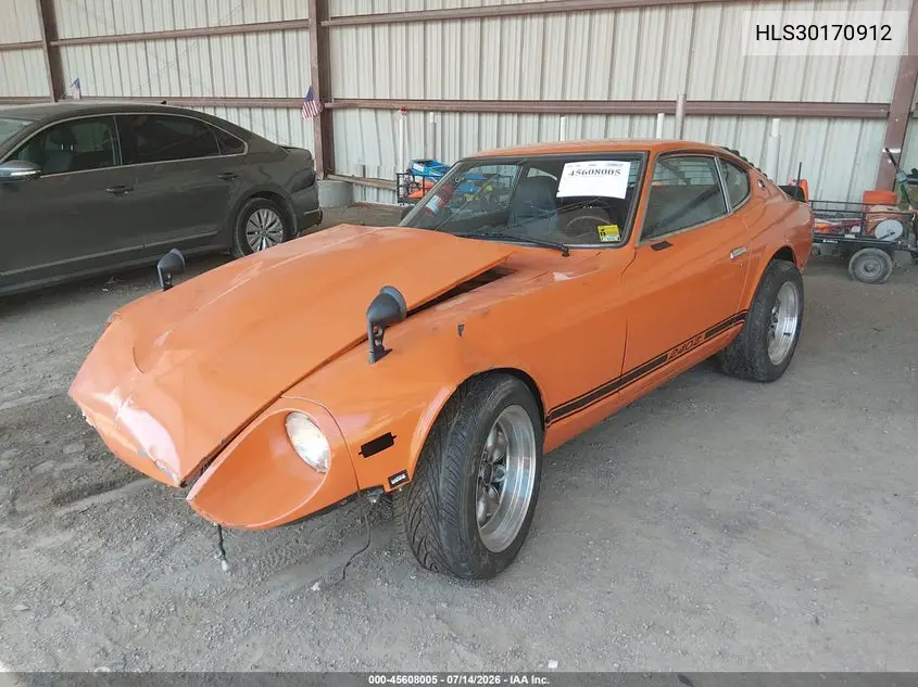 1973 Datsun 240Z VIN: HLS30170912 Lot: 45608005
