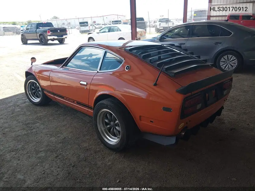 1973 Datsun 240Z VIN: HLS30170912 Lot: 45608005