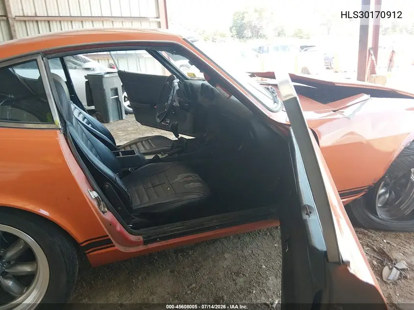 1973 Datsun 240Z VIN: HLS30170912 Lot: 45608005