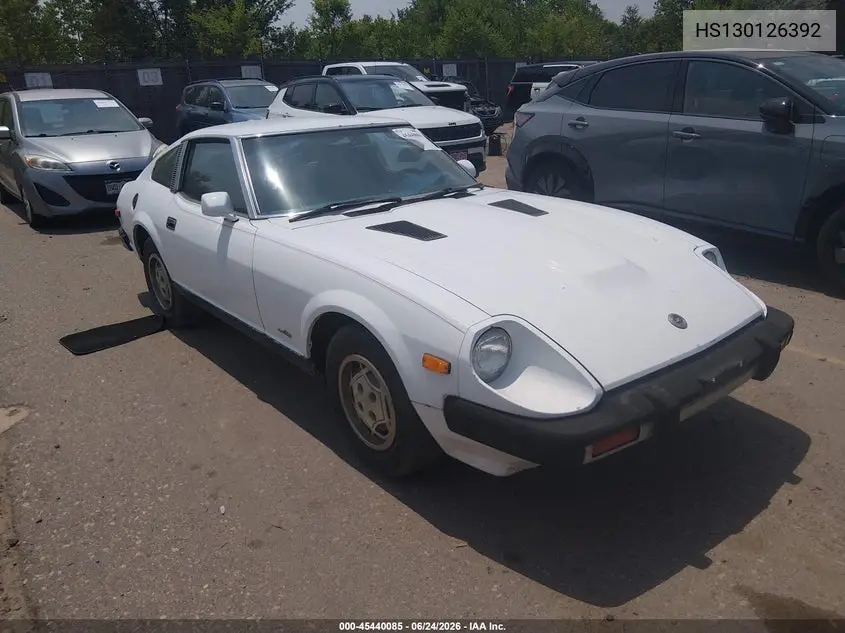1979 Datsun 280 Zx VIN: HS130126392 Lot: 45440085