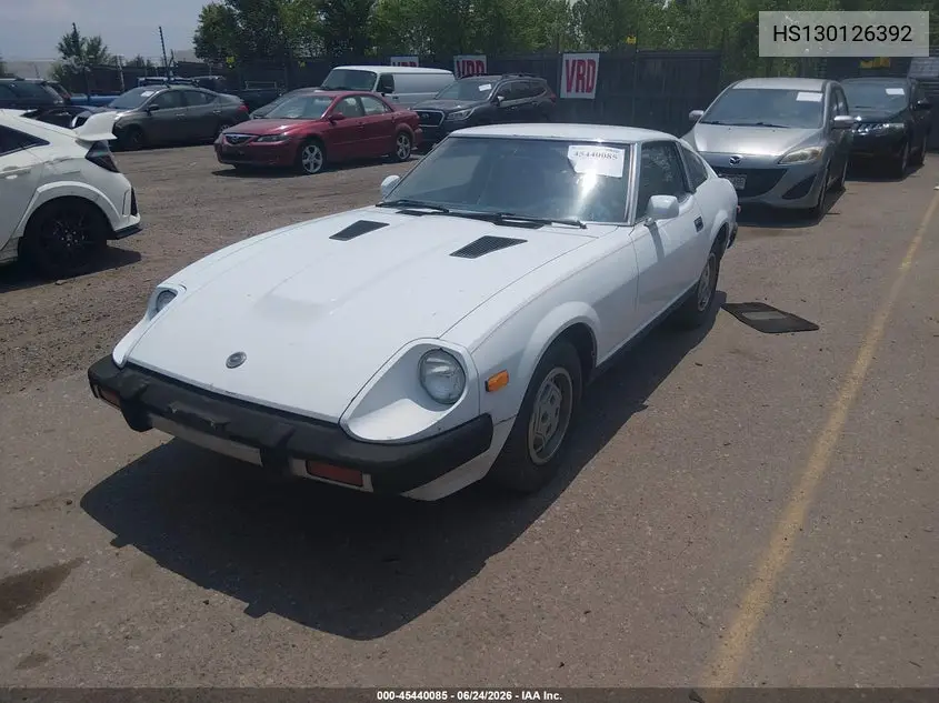 1979 Datsun 280 Zx VIN: HS130126392 Lot: 45440085