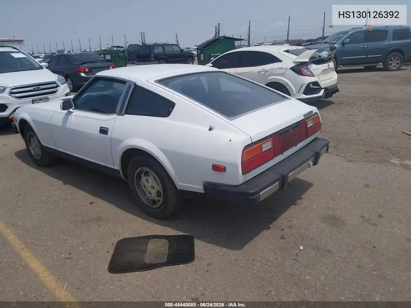 1979 Datsun 280 Zx VIN: HS130126392 Lot: 45440085