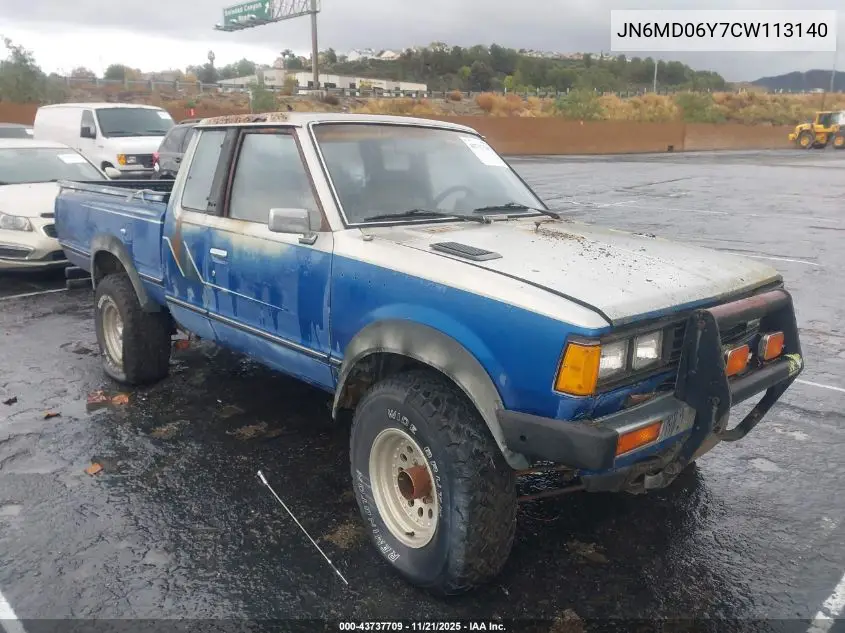 1982 Datsun 720 King Cab VIN: JN6MD06Y7CW113140 Lot: 43737709