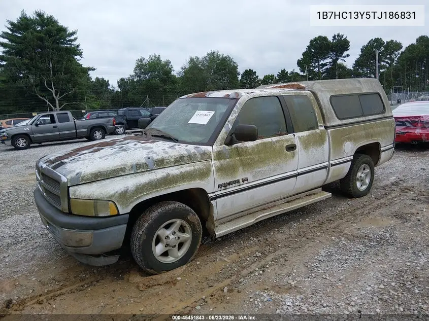 1996 Dodge Ram 1500 VIN: 1B7HC13Y5TJ186831 Lot: 45451843