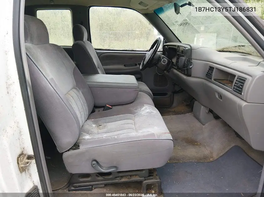 1996 Dodge Ram 1500 VIN: 1B7HC13Y5TJ186831 Lot: 45451843