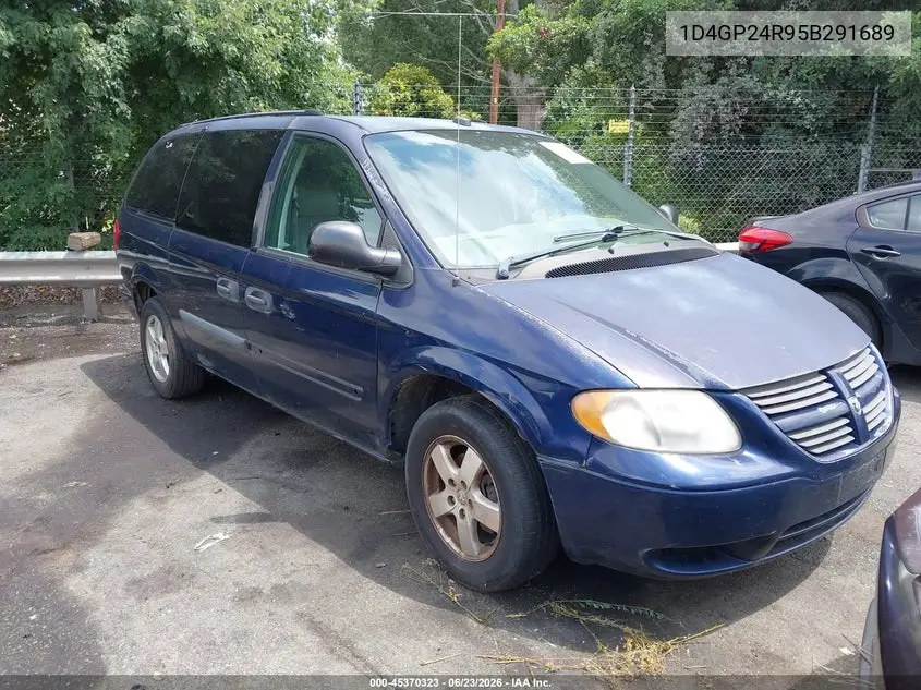 2005 Dodge Grand Caravan Se VIN: 1D4GP24R95B291689 Lot: 45370323