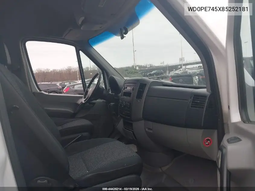 2008 Dodge Sprinter Van 2500 VIN: WD0PE745X85252181 Lot: 44425214