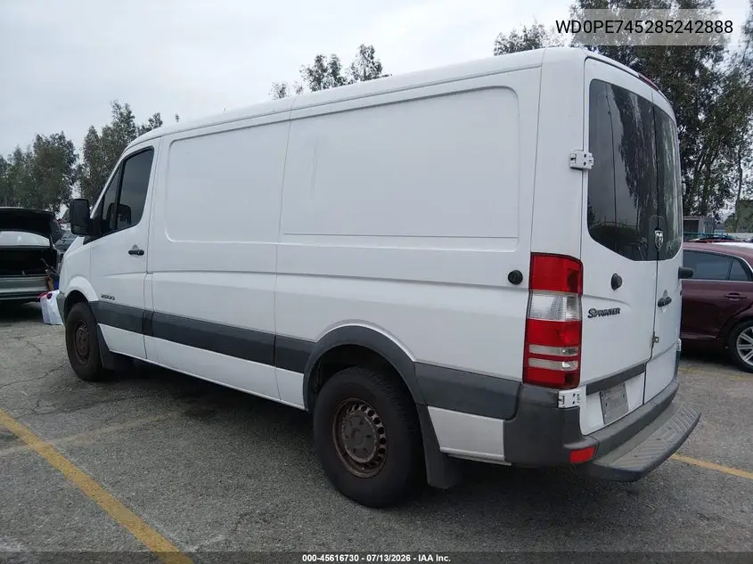 2008 Dodge Sprinter Van 2500 VIN: WD0PE745285242888 Lot: 45616730