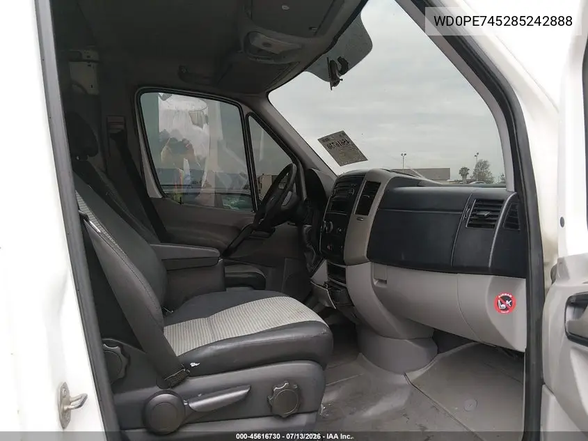 2008 Dodge Sprinter Van 2500 VIN: WD0PE745285242888 Lot: 45616730